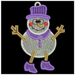 FSL Snowman 07 machine embroidery designs