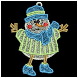 FSL Snowman 08 machine embroidery designs