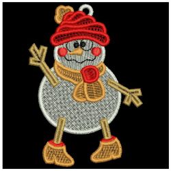 FSL Snowman 10 machine embroidery designs