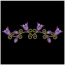 Heirloom Tulip Quilt 02(Sm) machine embroidery designs