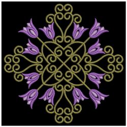 Heirloom Tulip Quilt 03(Lg) machine embroidery designs