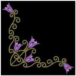 Heirloom Tulip Quilt 04(Sm) machine embroidery designs