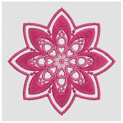 Fancy Flower Quilt 04 machine embroidery designs