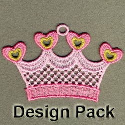 FSL Princess Crown machine embroidery designs