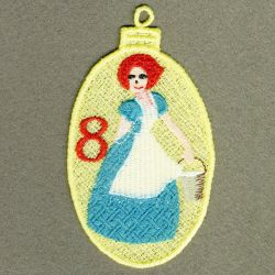 FSL 12 Days of Christmas 08 machine embroidery designs