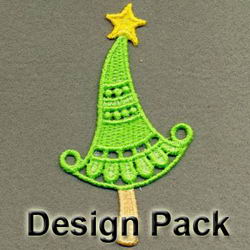 FSL Christmas Tree machine embroidery designs