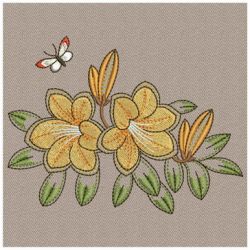 Yellow Azalea 04(Md) machine embroidery designs