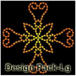 Colorful Candlewicking Quilt(Lg) machine embroidery designs
