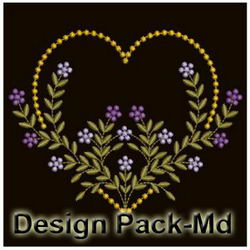 Delightful Flower Quilt(Md) machine embroidery designs