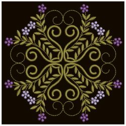 Delightful Flower Quilt 11(Md) machine embroidery designs