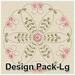 Heirloom Rose Quilt 1(Lg) machine embroidery designs