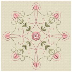 Heirloom Rose Quilt 1 08(Sm) machine embroidery designs