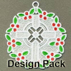 FSL Cross Ornaments machine embroidery designs