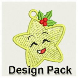 Christmast Funny Ornaments 1 machine embroidery designs