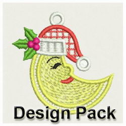 Christmast Funny Ornaments 2 machine embroidery designs