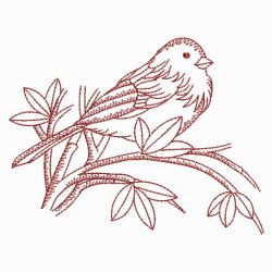 Redwork Birds 05(Lg) machine embroidery designs