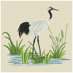 Cranes 01 machine embroidery designs