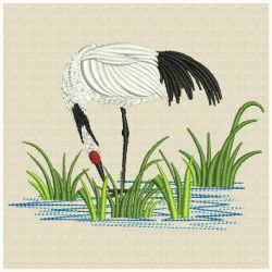 Cranes 02 machine embroidery designs