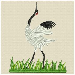 Cranes 04 machine embroidery designs