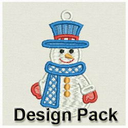 FSL Lovely Snowman machine embroidery designs