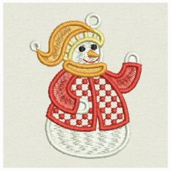 FSL Lovely Snowman 06 machine embroidery designs