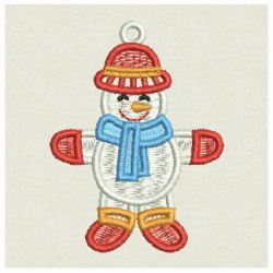 FSL Lovely Snowman 09 machine embroidery designs