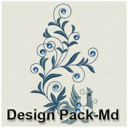 Heirloom Crystal Bird(Md) machine embroidery designs