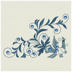 Heirloom Crystal Bird 01(Lg) machine embroidery designs