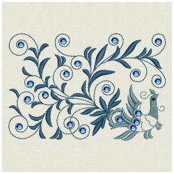 Heirloom Crystal Bird 08(Lg) machine embroidery designs