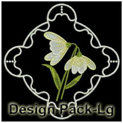 Colorful Flowers(Lg) machine embroidery designs