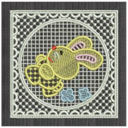 FSL Easter Combined Doily 03 machine embroidery designs