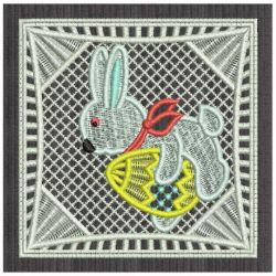 FSL Easter Combined Doily 07 machine embroidery designs