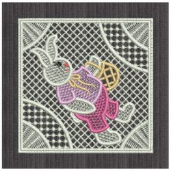 FSL Easter Combined Doily 19 machine embroidery designs