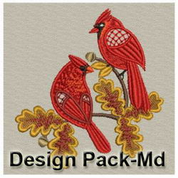 Illinois White Oak and Cardinal(Md) machine embroidery designs