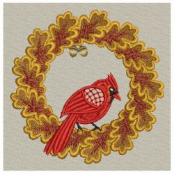 Illinois White Oak and Cardinal 02(Lg) machine embroidery designs