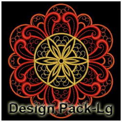 Creative Flower Quilt(Lg) machine embroidery designs