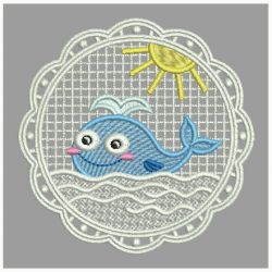 FSL Whale Doily 01 machine embroidery designs