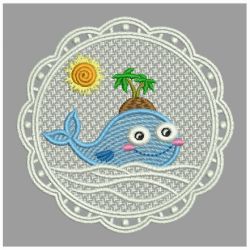 FSL Whale Doily 04 machine embroidery designs