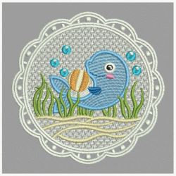 FSL Whale Doily 06 machine embroidery designs