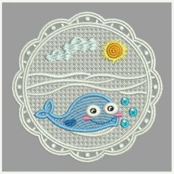 FSL Whale Doily 07 machine embroidery designs