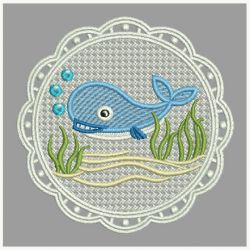 FSL Whale Doily 08 machine embroidery designs