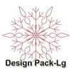 Redwork Snowflakes 2(Lg)