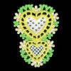 FSL Crystal Applique Heart 06