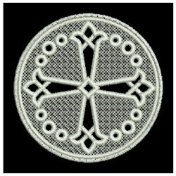 FSL Small Cross Doily 04 machine embroidery designs