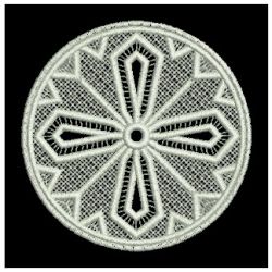 FSL Small Cross Doily 06