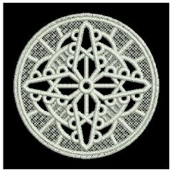 FSL Small Cross Doily 10 machine embroidery designs