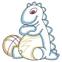 Vintage Baby Dinos 05(Md) machine embroidery designs