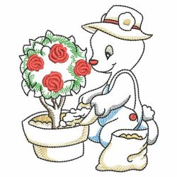 Vintage Gardening Bears 04(Sm)