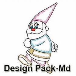 Vintage Gnomes(Md) machine embroidery designs