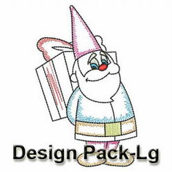 Vintage Gnomes(Lg) machine embroidery designs